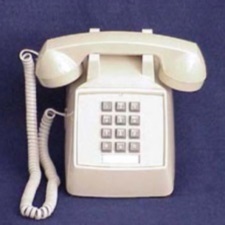 Single Line Desk Phone