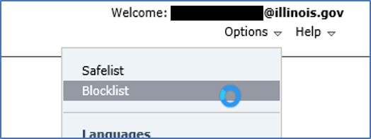 Select Blocklist