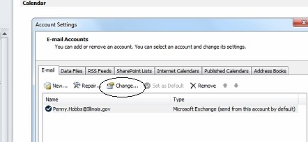 Click change