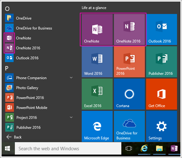 Windows 10 Start Menu